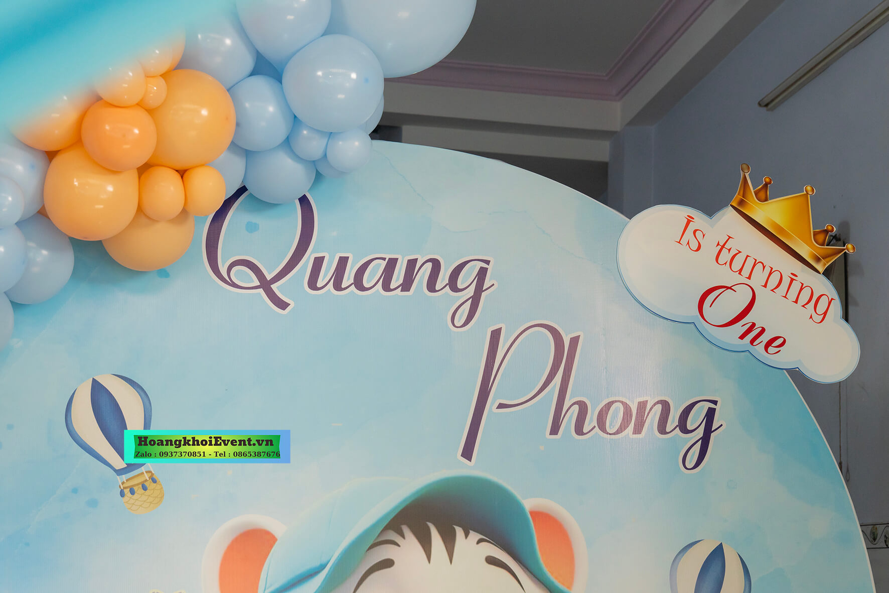 Trang trí sinh nhật giá rẻ tại nhà Quận Bình Tân